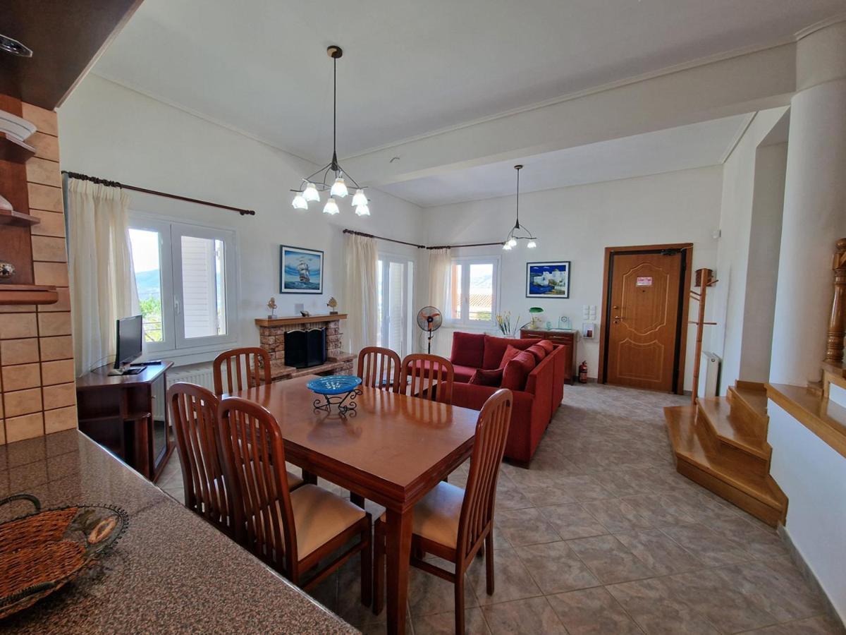 Villa Liana : Luxury Villa With Fantastic Sea View, Near Airport Порто-Рафти Экстерьер фото