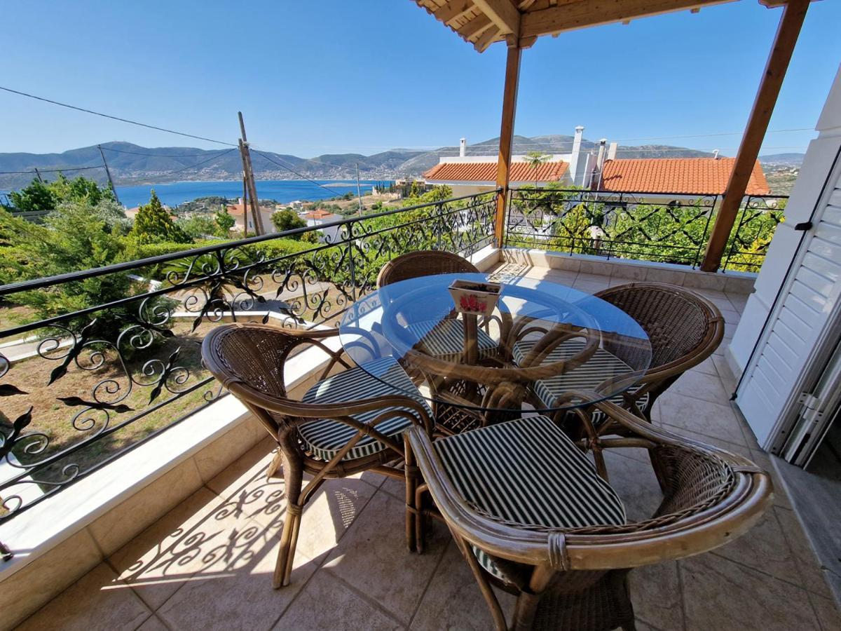 Villa Liana : Luxury Villa With Fantastic Sea View, Near Airport Порто-Рафти Экстерьер фото
