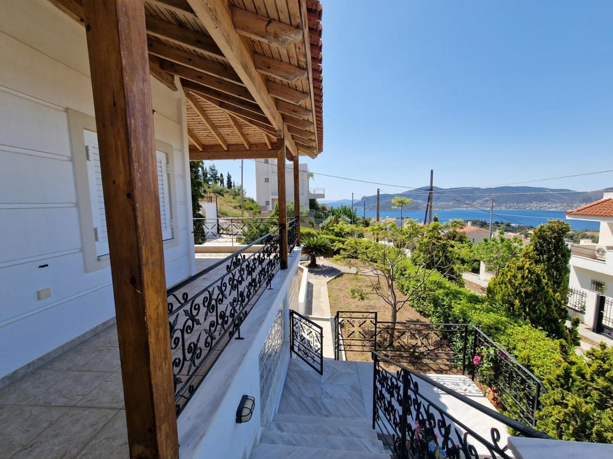Villa Liana : Luxury Villa With Fantastic Sea View, Near Airport Порто-Рафти Экстерьер фото