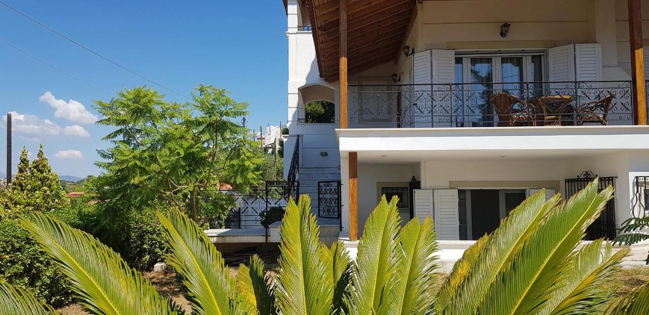 Villa Liana : Luxury Villa With Fantastic Sea View, Near Airport Порто-Рафти Экстерьер фото