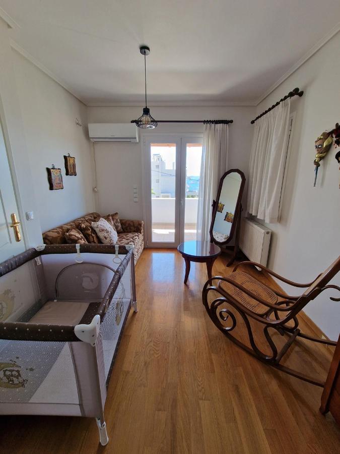 Villa Liana : Luxury Villa With Fantastic Sea View, Near Airport Порто-Рафти Экстерьер фото