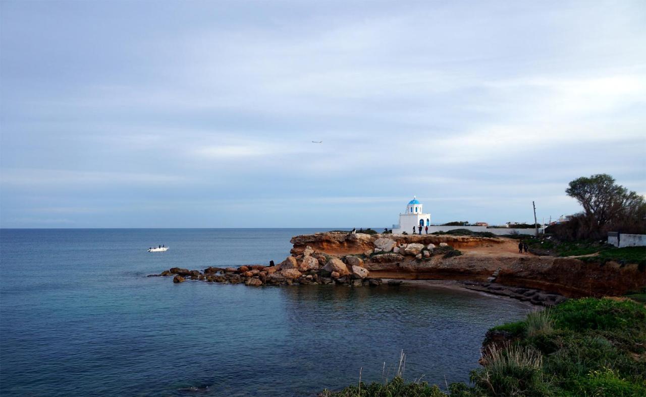 Villa Liana : Luxury Villa With Fantastic Sea View, Near Airport Порто-Рафти Экстерьер фото
